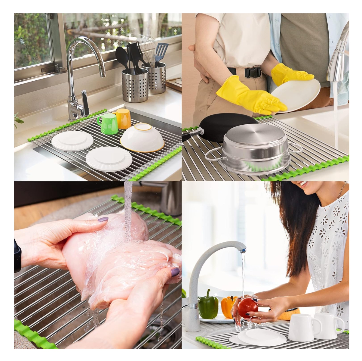 Miniatura 4 de Escurridor De Platos Enrollable Multiuso